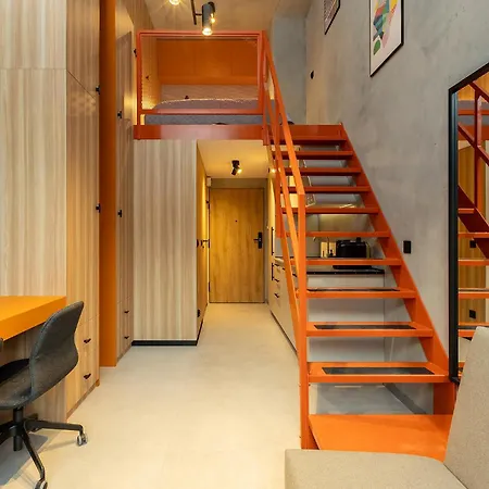 Homewell Orange Soft Lofts Apartment *